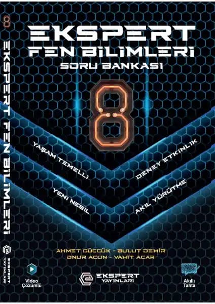 Ekspert Yayınları 8. Sınıf Fen Bilimleri Soru Bankası Güncel ve Kapsamlı İçerik