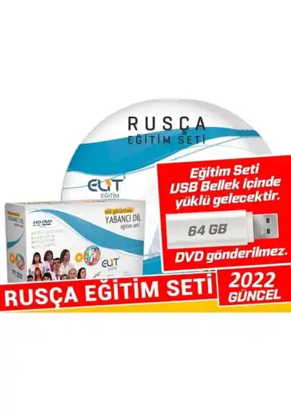 Elit Rusça Görüntülü Eğitim Seti: Temel ve İleri Seviye Rusça Öğrenme İmkanı