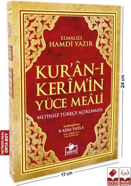 Elmalılı Hamdi Yazır’ın Yüce Meali: Okuma Kolaylığı ve Estetik Tasarımıyla Dini Kitaplar