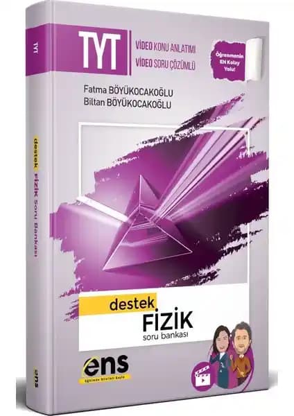 ENS Yayıncılık TYT Fizik Destek Soru Bankası Güncel İçerik ve Pratik Çözümlerle Sınava Hazırlık