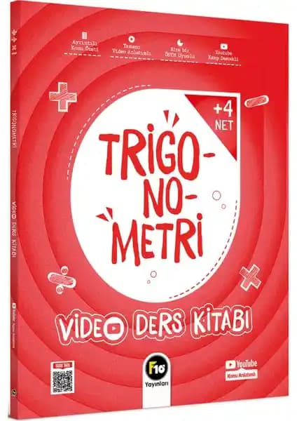 F10 Yayınları Trigonometri Video Ders Kitabı: Güncel ve Kapsamlı Eğitim Kaynağı