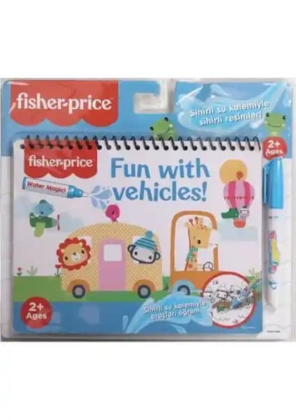 Fisher-Price Sihirli Boyama Kitabı: Çocuklar İçin Eğlenceli ve Öğretici Yaratıcı Sanat Deneyimi