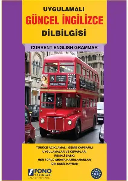 Fono Yayınları İngilizce Dil Bilgisi Kitabı Detaylı İnceleme ve Öğrenme Kaynağı