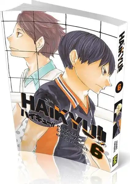 Haikyu!! 6. Cilt Pasörler Çarpışı Spor ve Strateji Temalı Manga Kitabı