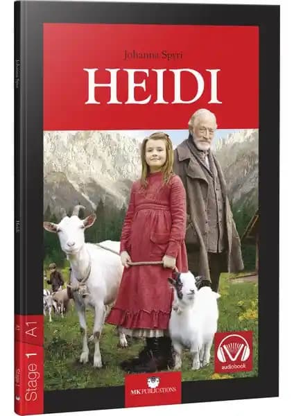 Heidi - Aşama 1 İngilizce Hikaye Kitabı Çocuklar İçin Dil Geliştirme ve Eğlence