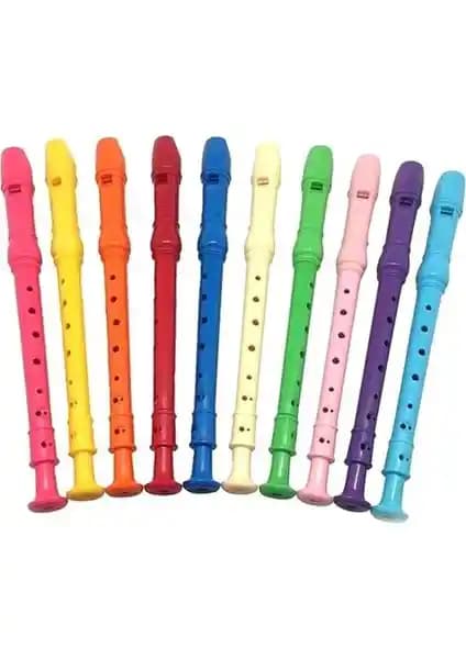 Helvacıoğlu 1000 Blok Flüt: Renkli ve Dayanıklı Başlangıç Seviyesi Müzik Enstrümanı
