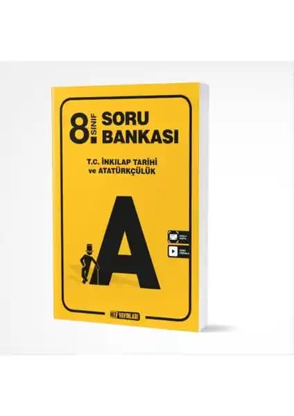 Hız Yayınları 8. Sınıf LGS Inkılap Tarihi Soru Bankası Güncel ve Kapsamlı Çözüm Kaynağı