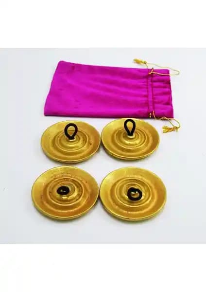 İmece PZ400 Parmak Zili Büyük Boy Çelik Zil, Dayanıklı ve Yüksek Performanslı Müzik Aleti