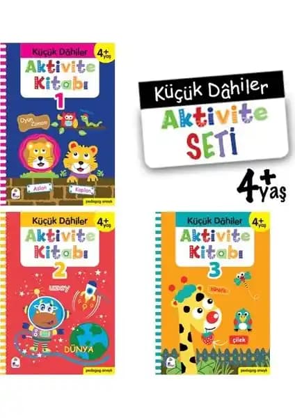 İndigo Çocuk Küçük Dahiler Aktivite Seti: 4 Yaş ve Üzeri Çocuklar İçin Eğitici Materyaller