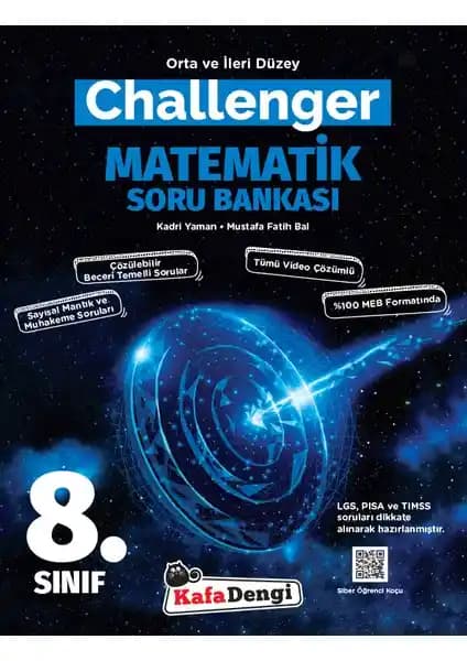 Kafa Dengi Yayınları 8. Sınıf LGS Matematik Challenger Soru Bankası Detaylı İnceleme ve Değerlendirme