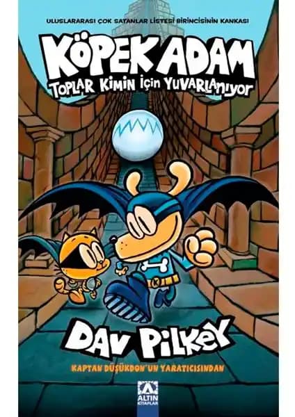 Köpek Adam 7 Toplar Kimin İçin Yuvarlanıyo: Çocuklar İçin Eğlenceli ve Öğretici Hikaye Kitabı