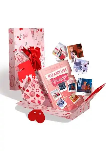 Kuantum Öpücüğü Kutulu Set: Aşk ve Duyguların Derinlemesine Keşfi için Profesyonel Tanıtım Başlığı