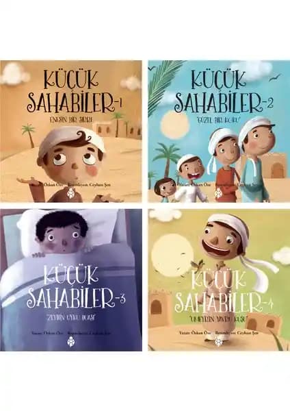 Küçük Sahabiler Seti: Çocuklar İçin Tarih ve Değerlerle Dolu Eğitici Kitaplar