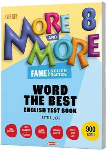 Kurmay Yayınları 8. Sınıf İngilizce Word The Best Soru Bankası Öğrenci Gelişimi İçin Güvenilir Kaynak