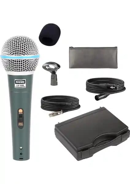 Lastvoice Lv-680 Profesyonel Dinamik El Mikrofonu İnceleme ve Özellikler
