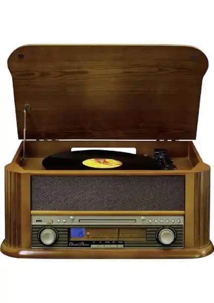 Lenco TCD-2550 Pikap: Retro Tarz ve Modern Teknolojiyi Birleştiren Çok Fonksiyonlu Müzik Cihazı