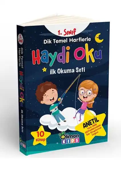 Limonkids Haydi Oku 1. Sınıf İlk Okuma Seti Çocukların Okuma Becerilerini Geliştiren Eğitim Seti