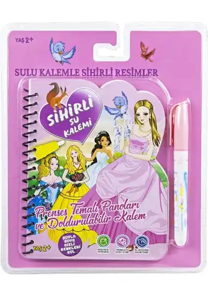 Magic Water Painting Prensesler Dünyası: Çocuklar İçin Eğlenceli ve Yaratıcı Boyama Deneyimi
