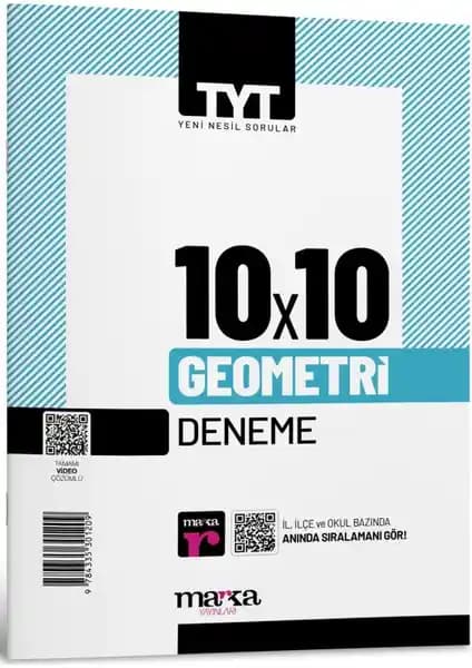 Marka Yayınları 2025 TYT Geometri 10 Deneme Video Çözümlü Ürün İncelemesi ve Özellikleri