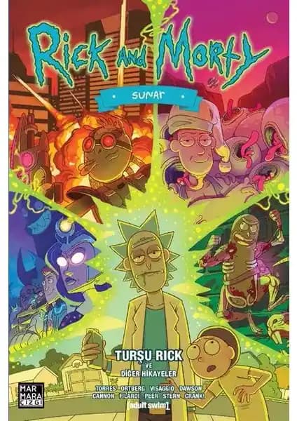 Marmara Çizgi'den Rick and Morty Sunar Turşu Rick ve Diğer Hikayeler İncelemesi