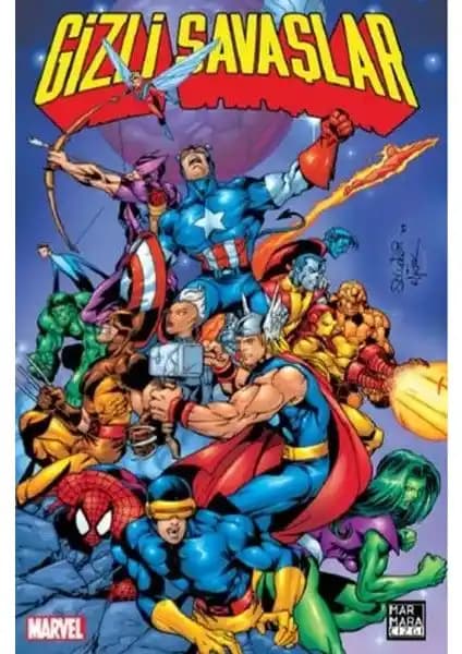 Marvel Gizli Savaşlar 2 Türkçe Çizgi Romanı Koleksiyon ve Hikaye Anlayışını Geliştirir