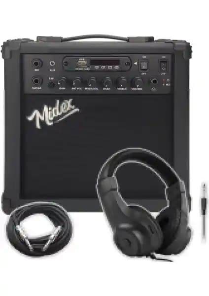 Midex MGA-25BKBT-HD Taşınabilir Çok Fonksiyonlu Elektro Gitar Amfisi Özellikleri ve Kullanım İpuçları
