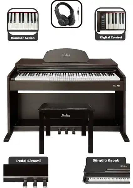 Midex PLX-190SR Gül Ağacı Dijital Piyano Özellikleri ve Kullanıcı Yorumları