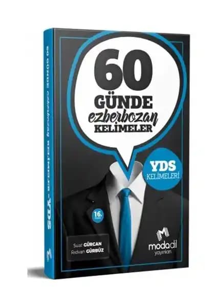 Modadil 60 Günde Ezberbozan YDS Kelimeleri: Sistemli ve Etkili Öğrenme Kaynağı