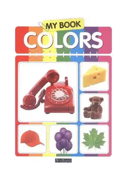 My Book Colors Serisi: Çocuklar İçin Renk ve Kelime Öğretimine Yönelik Eğitim Seti