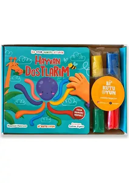Nagehan Pehlivan'ın Hayvan Dostlarım Seti Çocuklar İçin Eğitici ve Eğlenceli Bir Yaratıcılık Aracı