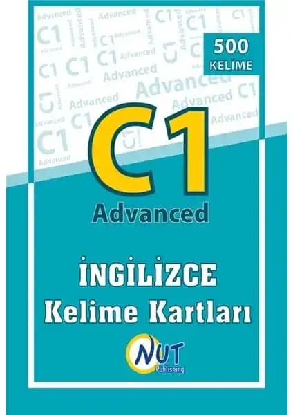 Nut Publishing C1 Advanced İngilizce Kelime Kartları ile Kelime Dağarcığınızı Güçlendirin