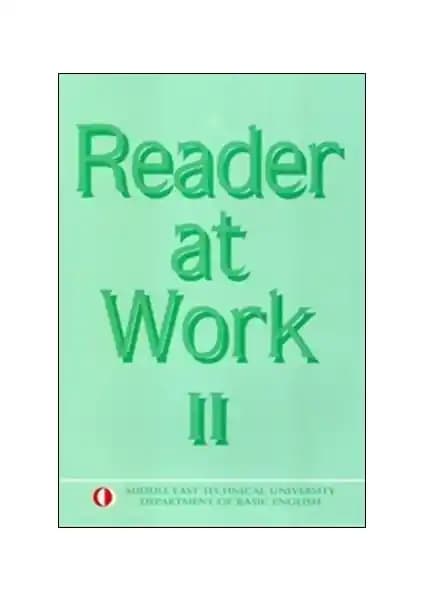 Odtü Yayıncılık Reader At Work 2 İngilizce Okuma Becerilerini Geliştiren Eğitim Kaynağı