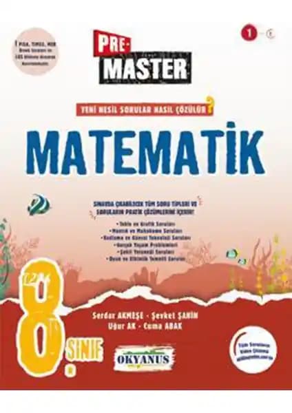Okyanus Yayınları 8. Sınıf Pre Master Matematik Soru Bankası Detaylı İnceleme ve Değerlendirme