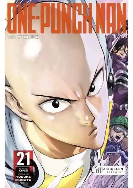 One-Punch Man Tek Yumruk 21 Manga Kitabı Türkçe Baskısı Akılçelen Yayınları
