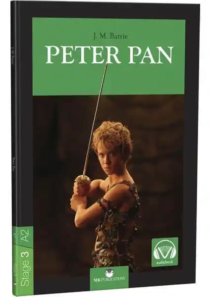Peter Pan - Sahne 3 İngilizce Hikaye Kitabı Çocuklar ve Öğrenciler İçin Uygun