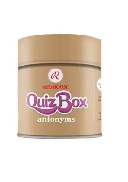 Redhouse Quiz Box Antonyms Zıt Anlamlı Kelime Kartları Öğrenme ve Eğlence Aracı