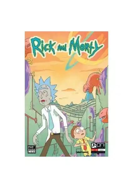 Rick and Morty Sayı 2 Kapak A Türkçe Çizgi Roman Koleksiyon Parçası
