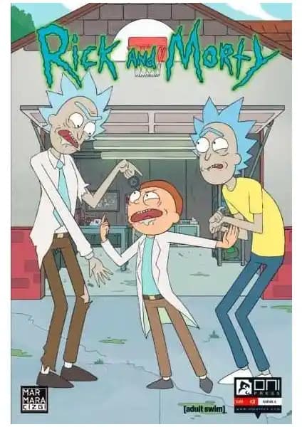 Rick and Morty Sayı 3 Kapak A: Türkçe Çizgi Roman Koleksiyoncuları İçin Özgün ve Kaliteli Seçenek