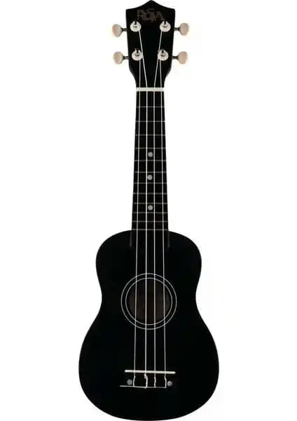 Rosa RU002-BK Siyah Soprano Ukulele: Estetik ve Ses Kalitesinde Üstün Performans