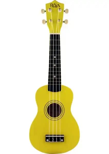Rosa RU002-YW Sarı Soprano Ukulele: Yüksek Kalite ve Şık Tasarım ile Müzik Keyfini Artıran Enstrüman