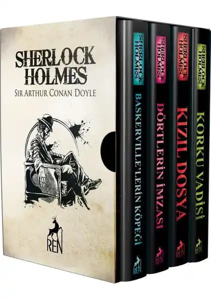 Sherlock Holmes Efsanevi Serisi: Kızıl Dosya ve Gizemli Hikâyelerden Oluşan Koleksiyon
