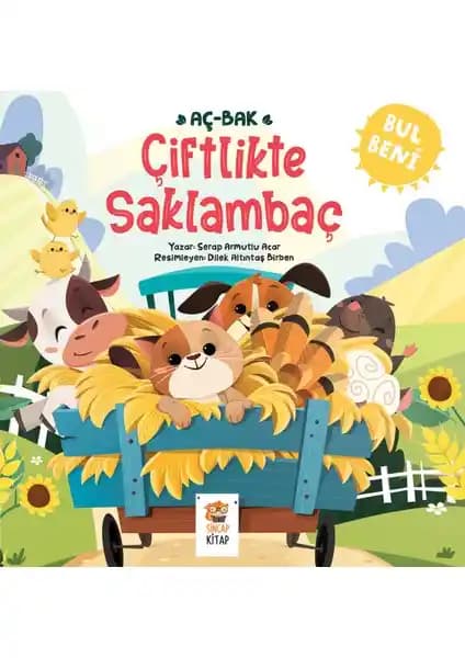 Sincap Kitap Bul Beni: Çiftlikte Saklambaç Çocuklar İçin Eğlenceli ve Öğretici Bir Kitap