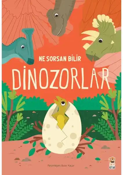 Sincap Kitap Ne Sorsan Bilir Dinozorlar: Çocuklar İçin Eğitici ve Renkli Dinozorlar Serisi