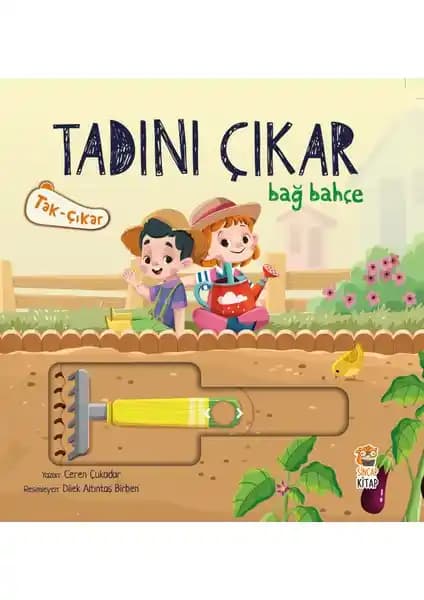 Sincap Kitap Taşıyıcı Bağ Bahçe: Çocuklar İçin Eğitici ve Eğlenceli Doğa Temalı Kitap