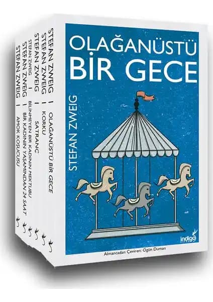 Stefan Zweig'in önemli eserlerini içeren özel koleksiyon seti Türkçe baskısıyla