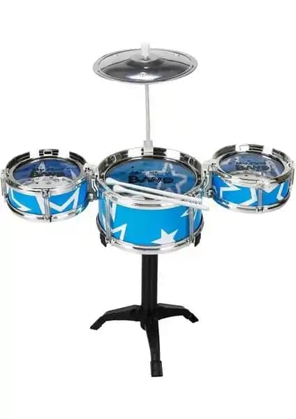 Sunman Jazz Drum Mini Bateri Davul Seti: Çocuklar İçin Uygun Başlangıç Seviyesi Müzik Aleti