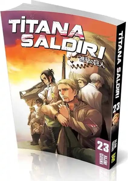 Titana Saldıları 23: İnsanlık ve Titanlara Karşı Sürükleyici Bir Manga Serisi