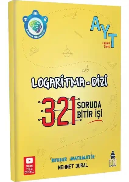 Tonguç Akademi 321 AYT Logaritma-Dizi: 12. Sınıf Öğrencileri İçin Kapsamlı Eğitim Kaynağı