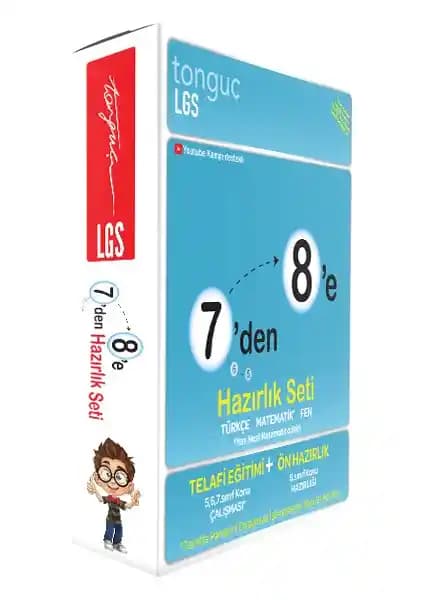 Tonguç Akademi 7'den 8'e Hazırlık Seti: Öğrenciler İçin Kapsamlı Eğitim Kaynağı