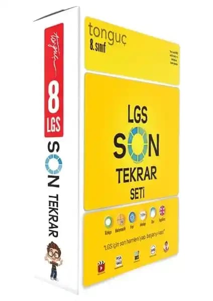 Tonguç Akademi LGS Son Tekrar Seti 8. Sınıf Öğrencileri İçin Kapsamlı Sınav Hazırlık Kaynağı